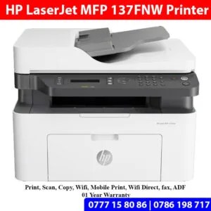 HP LaserJet MFP 137FNW Printers Sri Lanka