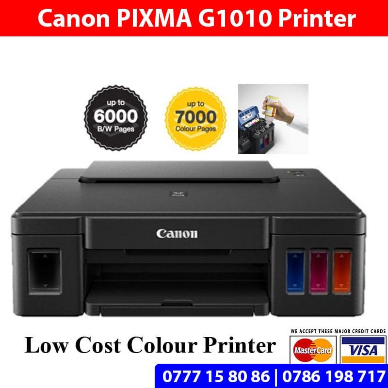 Canon PIXMA G1010 Ink Tank Printers Sri Lanka 1 Canon PIXMA G1010 Printers Sri Lanka