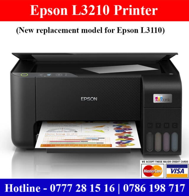 Epson L310 Printer Sri Lanka. Epson L3210 Printer Price