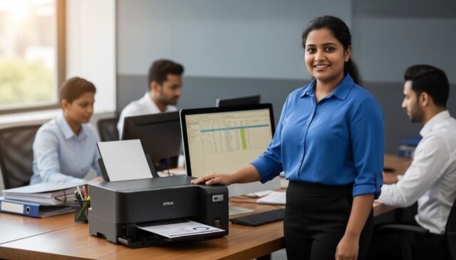 Epson M1050 Printer Sri Lanka. Idela for business use