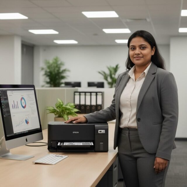Epson M1050 Printer Sri Lanka Price. Mnochorome Printer