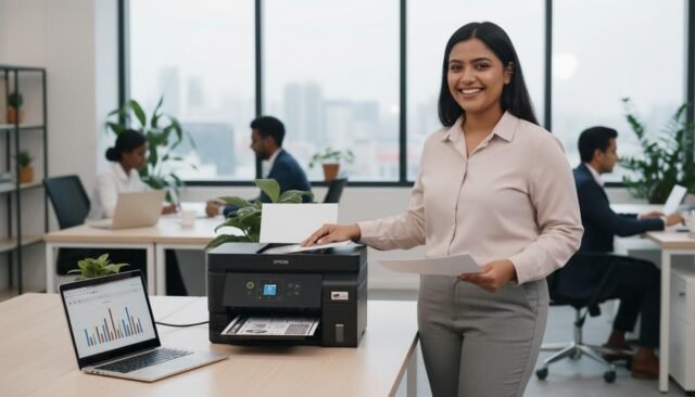 Epson M2050 Printer Sri Lanka Price. Ink Tank Photocopy Machine